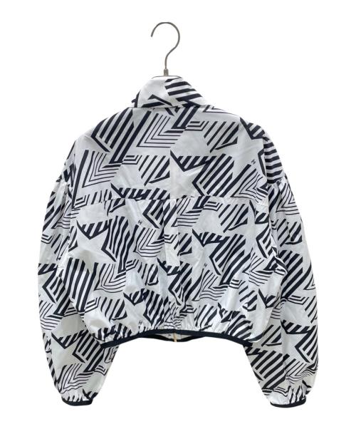 CHANEL（シャネル）CHANEL (シャネル) P74 ココビーチナイロンブルゾン ホワイト サイズ:36の古着・服飾アイテム