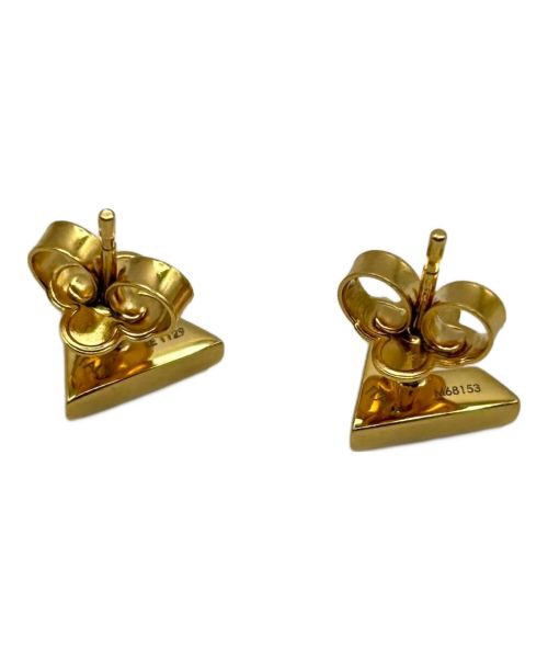 LOUIS VUITTON（ルイ ヴィトン）LOUIS VUITTON (ルイ ヴィトン) ピアス・エセンシャル V M68153 ゴールド サイズ:9.7mm×7.7mmの古着・服飾アイテム