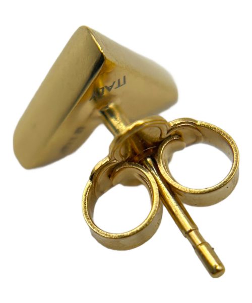 LOUIS VUITTON（ルイ ヴィトン）LOUIS VUITTON (ルイ ヴィトン) ピアス・エセンシャル V M68153 ゴールド サイズ:9.7mm×7.7mmの古着・服飾アイテム