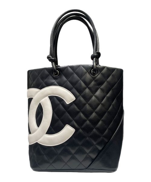 CHANEL（シャネル）CHANEL (シャネル) カンボン ハンドバッグ ブラック サイズ:-の古着・服飾アイテム