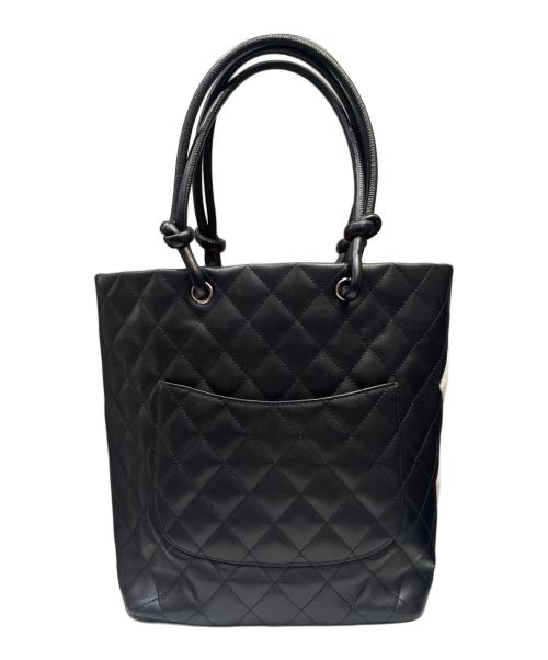 CHANEL（シャネル）CHANEL (シャネル) カンボン ハンドバッグ ブラック サイズ:-の古着・服飾アイテム
