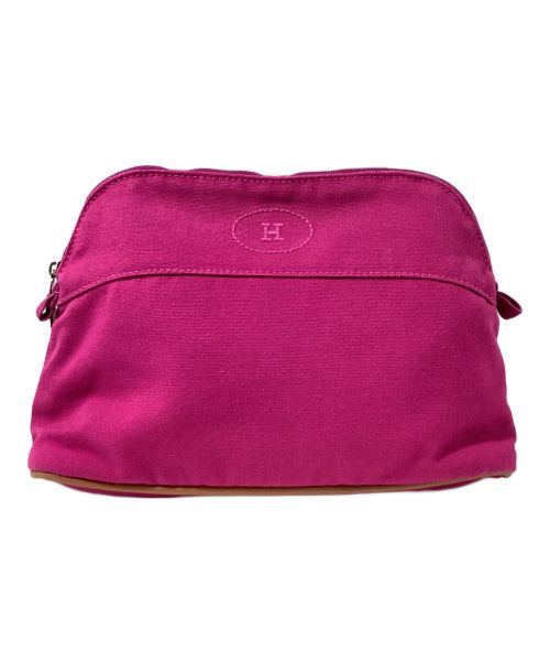 HERMES（エルメス）HERMES (エルメス) ボリードポーチ MM ピンク サイズ:-の古着・服飾アイテム