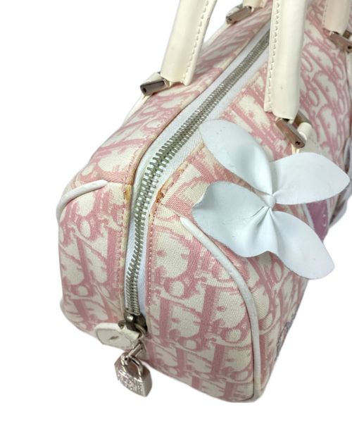 Christian Dior（クリスチャン ディオール）Christian Dior (クリスチャン ディオール) トロッターミニボストンバッグ ライトピンク サイズ:-の古着・服飾アイテム