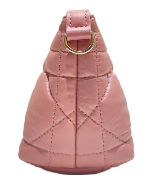 Christian Dior（クリスチャン ディオール）Christian Dior (クリスチャン ディオール) カナージュ ノマド ポーチ S ピンク サイズ:Sの古着・服飾アイテム