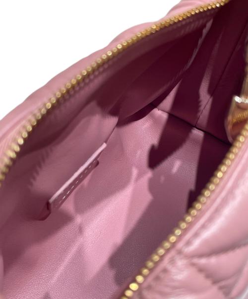 Christian Dior（クリスチャン ディオール）Christian Dior (クリスチャン ディオール) カナージュ ノマド ポーチ S ピンク サイズ:Sの古着・服飾アイテム