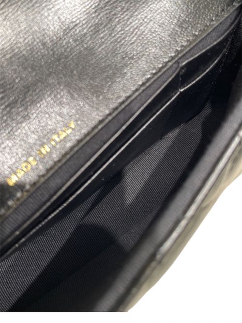 CHANEL（シャネル）CHANEL (シャネル) マトラッセ チェーンショルダーバッグ ブラックの古着・服飾アイテム