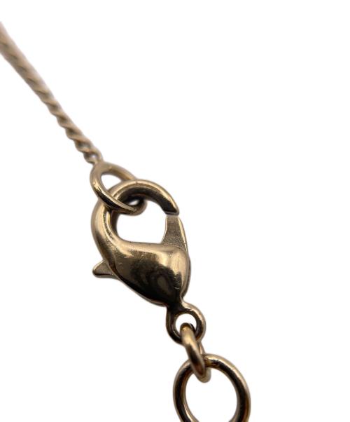 CHANEL（シャネル）CHANEL (シャネル) ラインストーンココマークネックレス マットゴールド サイズ:-の古着・服飾アイテム