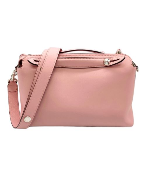 FENDI（フェンディ）FENDI (フェンディ) バイザウェイ ミディアムバッグ ピンク サイズ:Mの古着・服飾アイテム