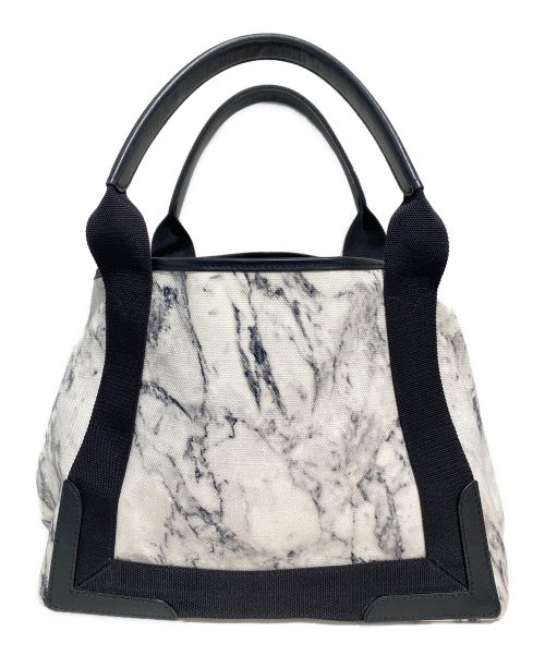 BALENCIAGA（バレンシアガ）BALENCIAGA (バレンシアガ) カバスS ホワイト×ブラック サイズ:Sの古着・服飾アイテム