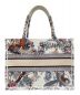Christian Dior (クリスチャン ディオール) ブックトート ミディアム　ジャルダン ディヴェール ホワイト サイズ:ミディアム：250000円
