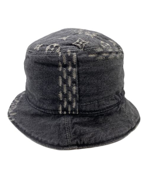LOUIS VUITTON（ルイ ヴィトン）LOUIS VUITTON (ルイ ヴィトン) バケットハット ブラック サイズ:-の古着・服飾アイテム