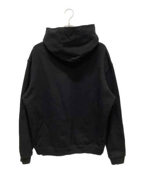 Maison Margiela（メゾンマルジェラ）Maison Margiela (メゾンマルジェラ) 反転ロゴパーカー ブラック サイズ:44の古着・服飾アイテム