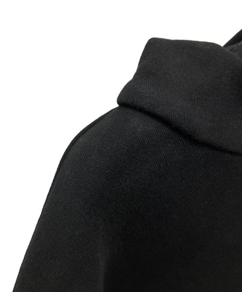 Maison Margiela（メゾンマルジェラ）Maison Margiela (メゾンマルジェラ) 反転ロゴパーカー ブラック サイズ:44の古着・服飾アイテム