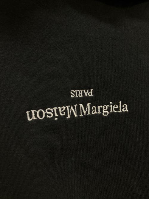 Maison Margiela（メゾンマルジェラ）Maison Margiela (メゾンマルジェラ) 反転ロゴパーカー ブラック サイズ:44の古着・服飾アイテム