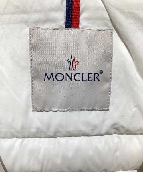MONCLER（モンクレール）MONCLER (モンクレール) EUS/ダウンジャケット ホワイトの古着・服飾アイテム