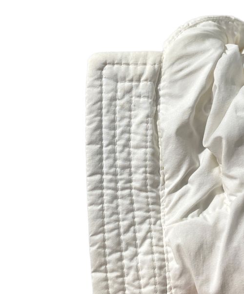 MONCLER（モンクレール）MONCLER (モンクレール) EUS/ダウンジャケット ホワイトの古着・服飾アイテム