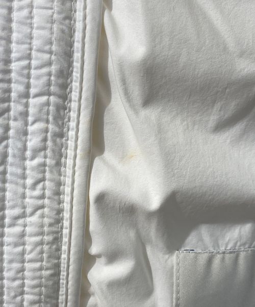 MONCLER（モンクレール）MONCLER (モンクレール) EUS/ダウンジャケット ホワイトの古着・服飾アイテム