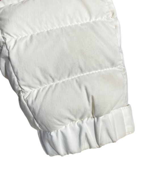 MONCLER（モンクレール）MONCLER (モンクレール) EUS/ダウンジャケット ホワイトの古着・服飾アイテム