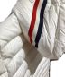 中古・古着 MONCLER (モンクレール) EUS/ダウンジャケット ホワイト：65000円