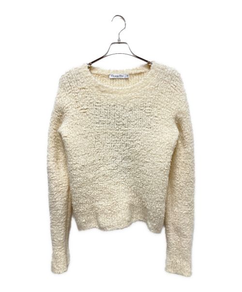 Christian Dior（クリスチャン ディオール）Christian Dior (クリスチャン ディオール) 21AW J'ADIOR ジャディオール ウールセーター アイボリー サイズ:36.0の古着・服飾アイテム
