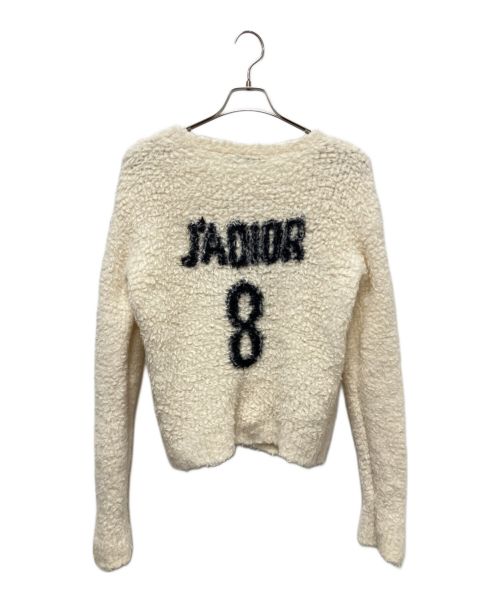 Christian Dior（クリスチャン ディオール）Christian Dior (クリスチャン ディオール) 21AW J'ADIOR ジャディオール ウールセーター アイボリー サイズ:36.0の古着・服飾アイテム