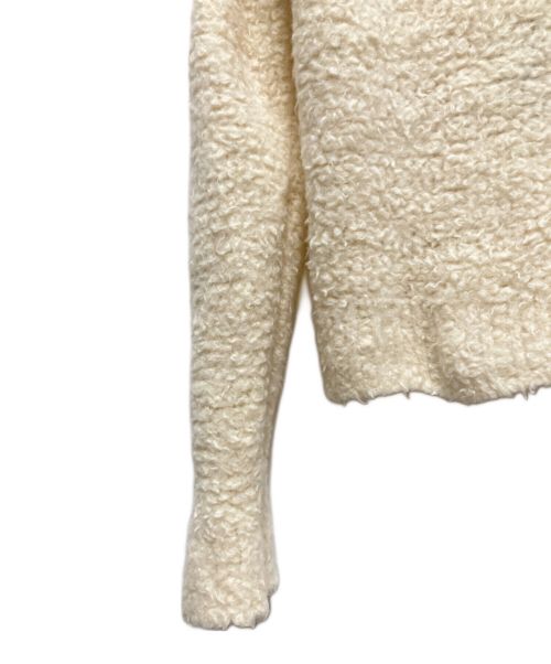 Christian Dior（クリスチャン ディオール）Christian Dior (クリスチャン ディオール) 21AW J'ADIOR ジャディオール ウールセーター アイボリー サイズ:36.0の古着・服飾アイテム