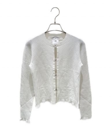 中古・古着通販】CHANEL (シャネル) ココボタンニットカーディガン