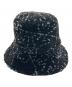 CHANEL (シャネル) CC Logo Bucket Hat Black/ココマークプレート付 ボア バケットハット ブラック サイズ:S：45000円