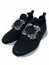 Roger Vivier（ロジェ ヴィヴィエ）の古着「ヴィヴ ラン ファブリック スニーカー」｜ブラック