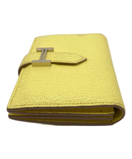HERMES（エルメス）HERMES (エルメス) ベアン カードケース イエロー サイズ:-の古着・服飾アイテム