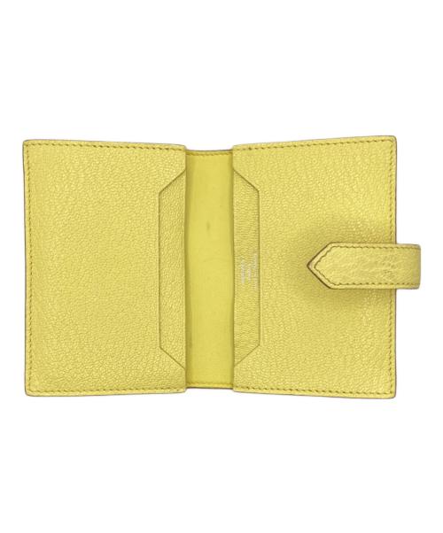 HERMES（エルメス）HERMES (エルメス) ベアン カードケース イエロー サイズ:-の古着・服飾アイテム