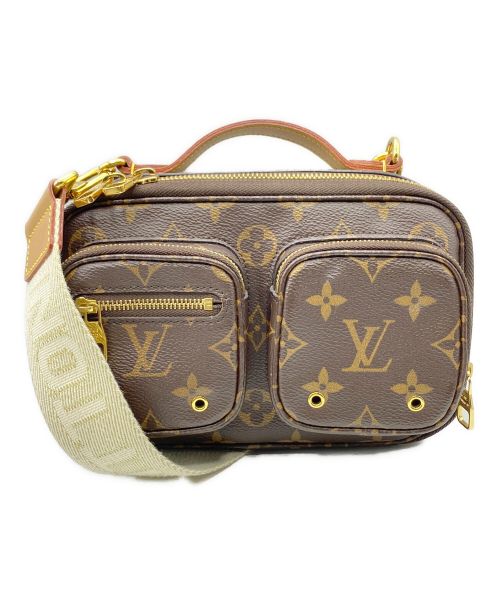LOUIS VUITTON（ルイ ヴィトン）LOUIS VUITTON (ルイ ヴィトン) ユーティリティー・クロスボディ/ショルダーバッグ ブラウン×アイボリー サイズ:-の古着・服飾アイテム