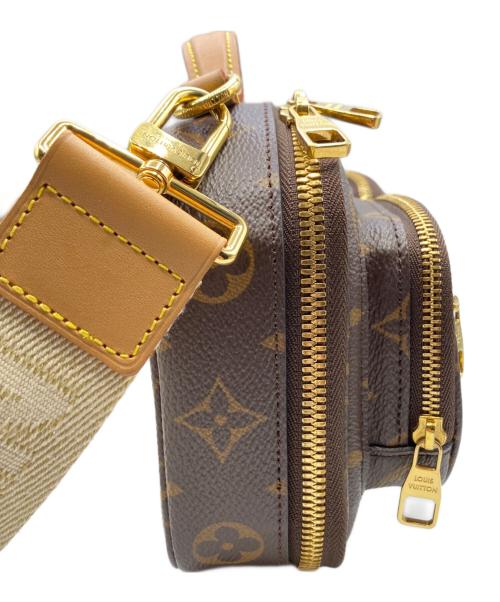 LOUIS VUITTON（ルイ ヴィトン）LOUIS VUITTON (ルイ ヴィトン) ユーティリティー・クロスボディ/ショルダーバッグ ブラウン×アイボリー サイズ:-の古着・服飾アイテム