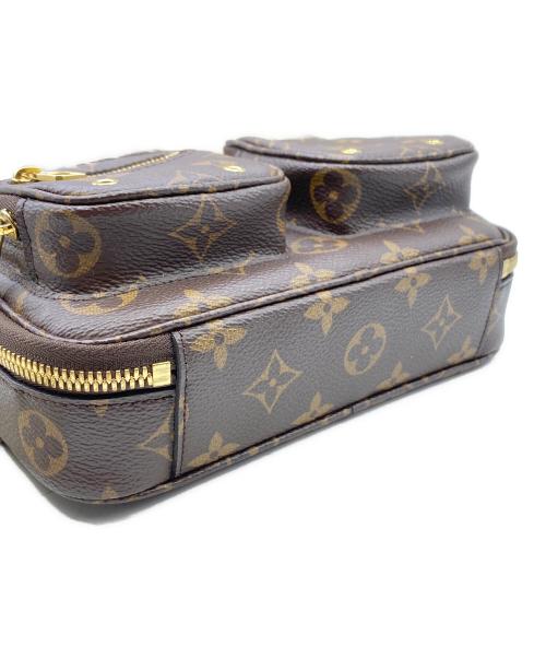LOUIS VUITTON（ルイ ヴィトン）LOUIS VUITTON (ルイ ヴィトン) ユーティリティー・クロスボディ/ショルダーバッグ ブラウン×アイボリー サイズ:-の古着・服飾アイテム