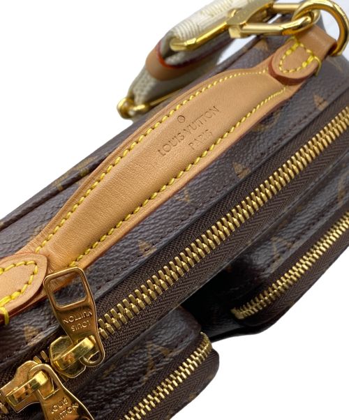 LOUIS VUITTON（ルイ ヴィトン）LOUIS VUITTON (ルイ ヴィトン) ユーティリティー・クロスボディ/ショルダーバッグ ブラウン×アイボリー サイズ:-の古着・服飾アイテム