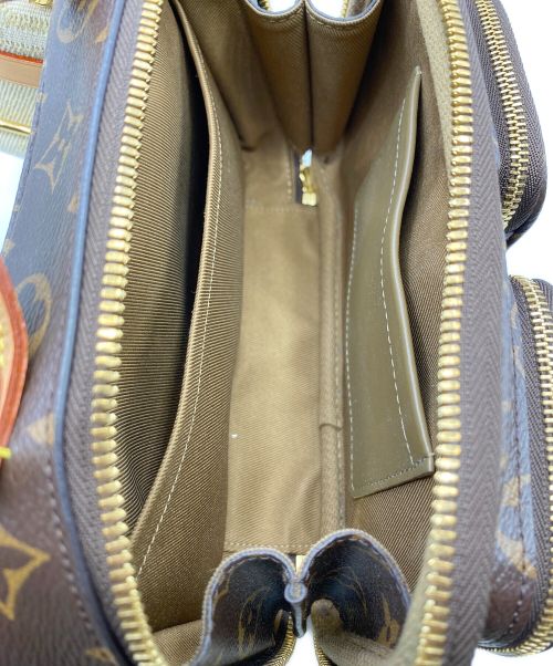 LOUIS VUITTON（ルイ ヴィトン）LOUIS VUITTON (ルイ ヴィトン) ユーティリティー・クロスボディ/ショルダーバッグ ブラウン×アイボリー サイズ:-の古着・服飾アイテム