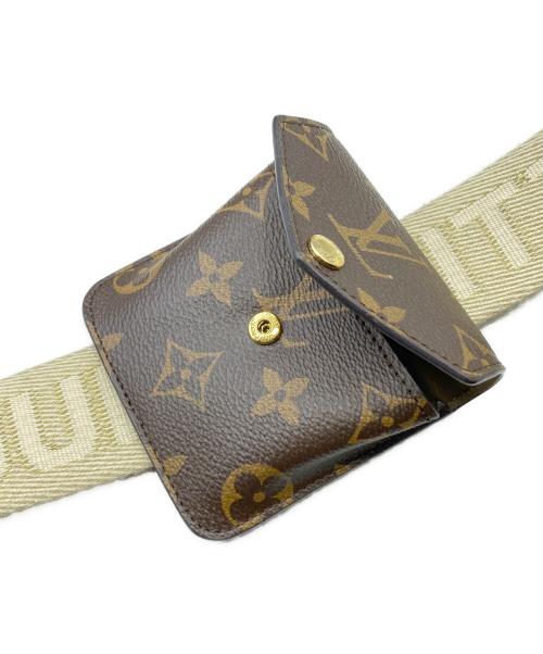 LOUIS VUITTON（ルイ ヴィトン）LOUIS VUITTON (ルイ ヴィトン) ユーティリティー・クロスボディ/ショルダーバッグ ブラウン×アイボリー サイズ:-の古着・服飾アイテム