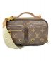 LOUIS VUITTON（ルイ ヴィトン）の古着「ユーティリティー・クロスボディ/ショルダーバッグ」｜ブラウン×アイボリー