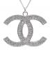 CHANEL（シャネル）の古着「ココマークラインストーンネックレス」