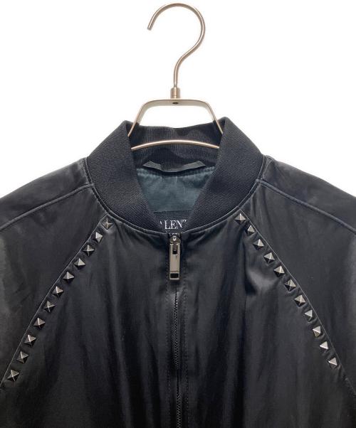 VALENTINO（ヴァレンティノ）VALENTINO (ヴァレンティノ) ロックスタッズジャケット ブラック サイズ:38の古着・服飾アイテム