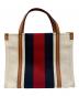 GUCCI (グッチ) センターロッキングG ミニトートバッグ ナチュラル×ブラウン サイズ:ミニ：110000円