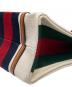 中古・古着 GUCCI (グッチ) センターロッキングG ミニトートバッグ ナチュラル×ブラウン サイズ:ミニ：110000円