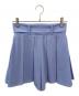 patou (パトゥ) ベルト付きウール プリーツショートパンツ スカイブルー サイズ:34：20000円