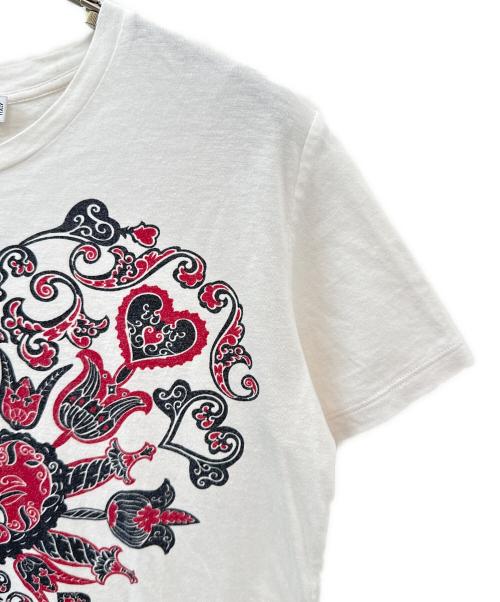 Christian Dior（クリスチャン ディオール）Christian Dior (クリスチャン ディオール) プリントTシャツ ホワイト サイズ:XSの古着・服飾アイテム