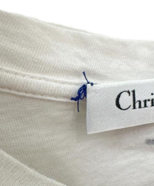 Christian Dior（クリスチャン ディオール）Christian Dior (クリスチャン ディオール) プリントTシャツ ホワイト サイズ:XSの古着・服飾アイテム