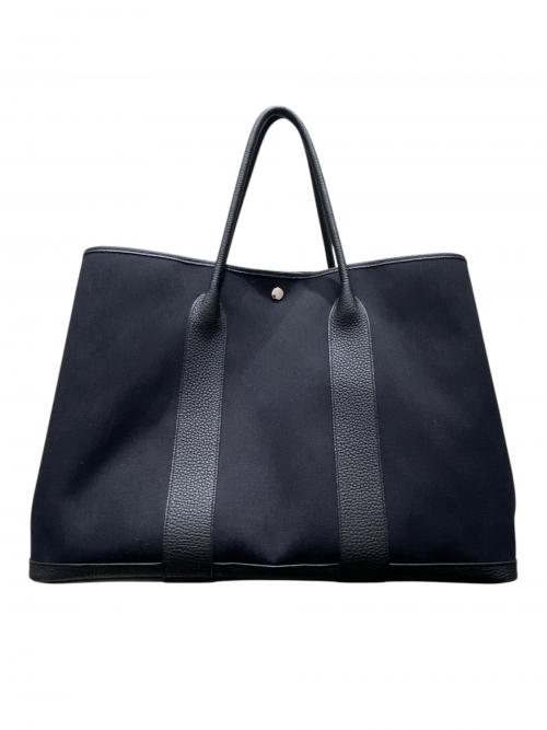 HERMES（エルメス）HERMES (エルメス) ガーデンパーティGM ブラック サイズ:GMの古着・服飾アイテム