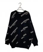BALENCIAGAバレンシアガ）の古着「オーバーサイズニット」｜ブラック