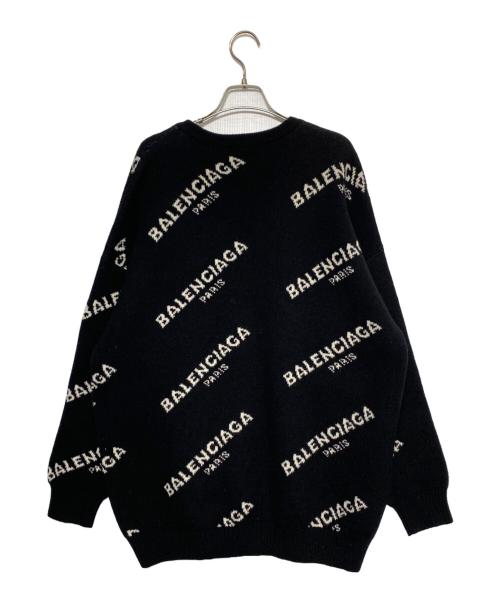 BALENCIAGA（バレンシアガ）BALENCIAGA (バレンシアガ) オーバーサイズニット ブラック サイズ:38の古着・服飾アイテム