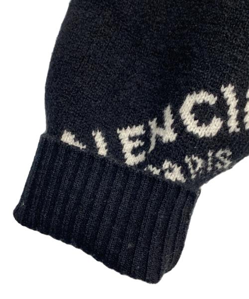 BALENCIAGA（バレンシアガ）BALENCIAGA (バレンシアガ) オーバーサイズニット ブラック サイズ:38の古着・服飾アイテム