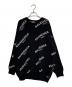 BALENCIAGA（バレンシアガ）の古着「オーバーサイズニット」｜ブラック